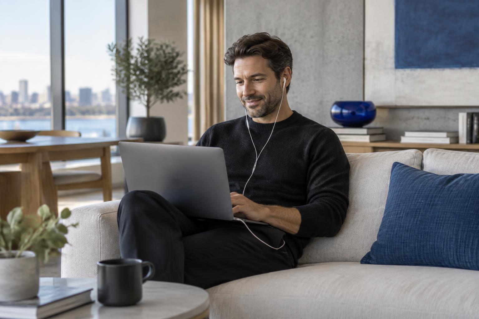 Nurse practitioner working remotely